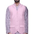 thumbnail image 4 of Atasi Indian Kurta Pyjama Jacket Set For Men Mandarin Collar Casual Clothing, 4 of 5