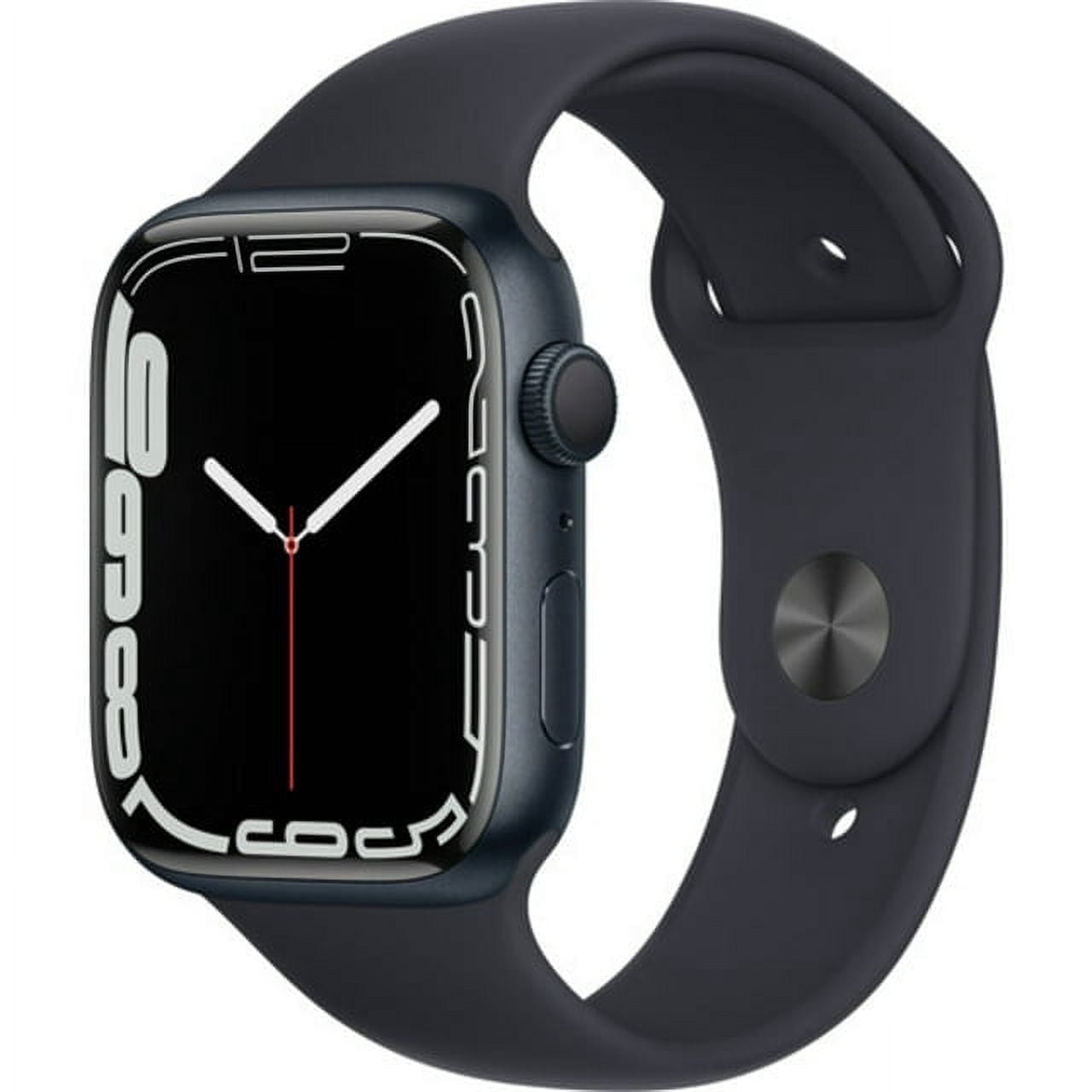 Refurbished Apple Watch Series 7 Aluminum 41 mm (GPS Only, No Cellular) Midnight Black (Grade A)