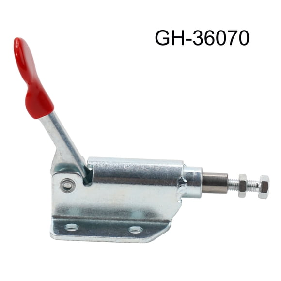 Neuf, Pince à Bascule de Haute Qualité, Luminaire 50 kg GH-36070, Fer à Main, Traitement Galvanisé, Loquet à Bascule, Type Poussoir