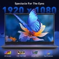 thumbnail image 2 of Auusda Ordinateur Portable Professionnel 15,6 Po avec Processeur AMD Ryzen 3250C, 16 Go de RAM DDR4, SSD NVMe de 512 Go, Windows 11 Pro, Rétroéclairage, Lecteur d'Empreintes Digitales, Couleur Argent., 2 of 11