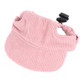 thumbnail image 1 of Adjustable Corduroy Pet Hat - Lightweight, Stylish Hat For Dogs And Cats With Sun  - Breathable Material, Wide Application, 1 of 8
