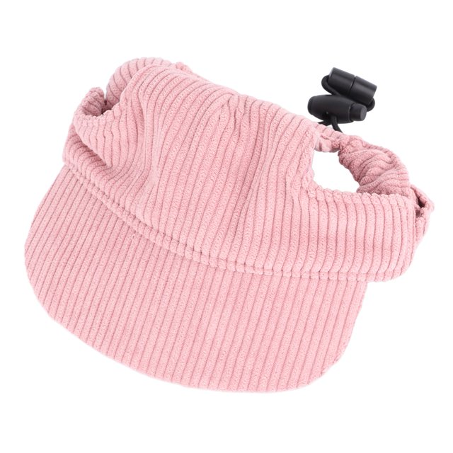 Adjustable Corduroy Pet Hat - Lightweight, Stylish Hat For Dogs And Cats With Sun - Breathable Material, Wide Application
