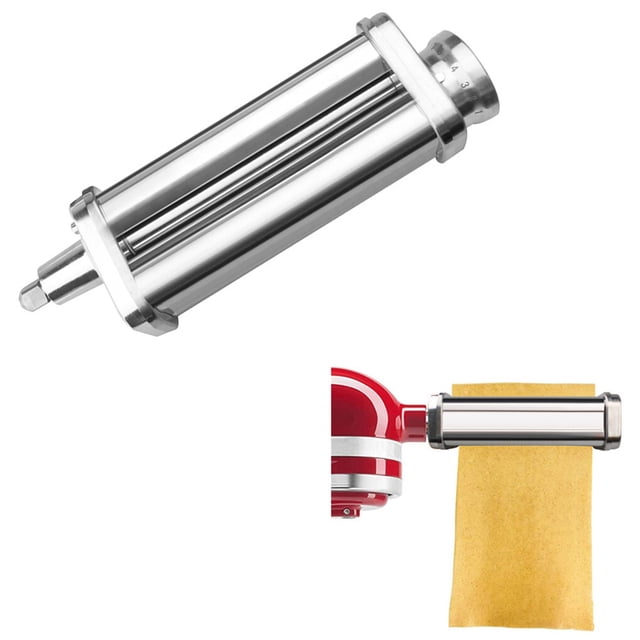 Maoww Pasta Maker Stainless Steel Pasta Spaghetti Roller Stand Type Mixer Attachment Kitchen Tool, Sheet Type