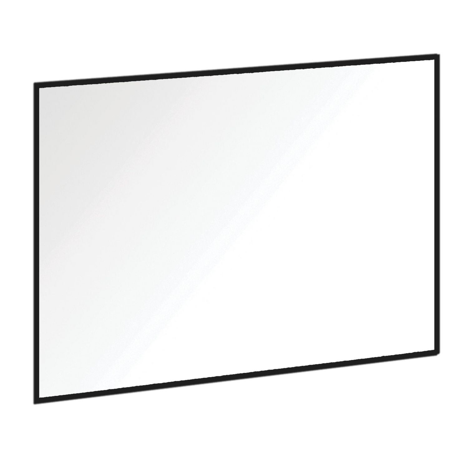 Miroir rectangulaire de salle de bain d'akuaplus® en aluminium, 34 po x 28 po
