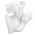 thumbnail image 3 of Présentoir de Bijoux, Structure Stable Multifonctionnelle Léger Mannequin Bijoux Stand Résine pour Anneaux Colliers Stockage, 3 of 8