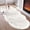 White #7, variant on Lisbinx 55In Extra Large Plush Bedroom Rug | Soft Velvet Fleece Carpet | Water Absorbent & Non-Slip Backing | Washable Modern Runner for Living Room & Bathroom