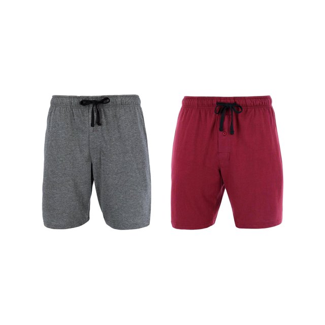 Hanes Short de Pyjama en Tricot (Lot de 2) (Grande Taille pour Hommes)