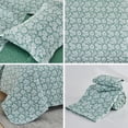 thumbnail image 4 of Gogreen Luxury Printed Quilt Set Twin Size, Lightweight Comforter Set, Oversized Bedspread Coverlet Quilted Bedding Set, with 2 Matching Pillowcases, for All Season, 4 of 9