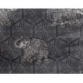 thumbnail image 4 of oneOone Georgette Viscose Fabric Elephant Block Print Fabric By Yard 42 Inch Wide, 4 of 4