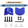 thumbnail image 2 of ORUYROP Winch Cable Hook Stopper, Silicone Rubber Stopper Protects Synthetic Winch Rope, Towing Hook, Cable Line for ATV UTV, Blue, 2 of 7