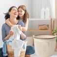 thumbnail image 4 of TIMIFIS Bathroom Laundry Basket Portable Dirty Clothes Basket Dirty Clothes Storage Basket Large Clothes Rack Laundry Basket Bathroom Hollow Dirty Clothes Basket Closet Organizer, 4 of 6