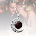 thumbnail image 4 of 12 Constellation Half Moon Zodiac Sign Astrology Horoscope Pendant Necklace, 4 of 10