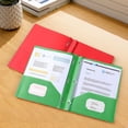 thumbnail image 1 of LSLJS Dossiers en Plastique avec Pochettes Dossiers à Pochettes Robustes Format Lettre Dossiers pour Documents Bureau École, 1 of 5