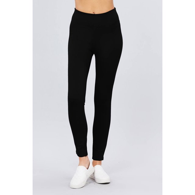 Pantalon Ponte à Taille Élastique