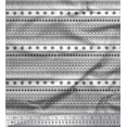 thumbnail image 1 of Soimoi Black polyester Crepe Fabric African Tribal Decor Fabric Printed Yard 42 Inch Wide, 1 of 3