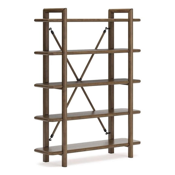 Signature Design by Ashley Merriton 71" Bookcase in Brown