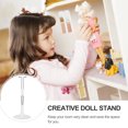 thumbnail image 2 of Milisten Doll Stands Display Holder Metal Desktop Adjustable Doll Display Organizers, 2 of 6