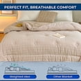 thumbnail image 4 of Usmixi Clearance Sales Ultra-Soft Washed Microfiber Duvet Insert - Great for Summer Spring Fall Enhanced Warmth for All Seasons - Lightweight Yet Insulating Comforter Core, 4 of 5