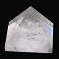 thumbnail image 2 of Elodie Natural Energy Charged Pyramid White Clear Crystals Luck Stone 5cm, 2 of 8