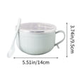 thumbnail image 3 of Straw Small Size Rice Bowl Soup Bowl Household Tableware Students Scald Bowl Soaking Bowl, 3 of 6