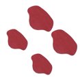 thumbnail image 4 of mmirethe Chaussures Molles Talon Pad Semelles pour Talons Hauts Soutien Talon Réparation Bâton Vin Rouge 5Set, 4 of 6