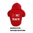 thumbnail image 3 of LSLJS Dogs Sweatshirt Pet Supplies Dog Clothes Fleece Cloth Mommy Pet Sweater Teddy Clothes Spring Fall Winter, Polyester Pet Sweatshirt, 3 of 6