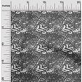 thumbnail image 2 of oneOone Rayon Gray Fabric Animal Fabric For Sewing Printed Craft Fabric By The Yard 56 Inch Wide, 2 of 5