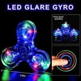 thumbnail image 3 of Pack Fidget Spinner, Easter Gifts Light Up Fidget Spinner Toys for Kids - Crystal LED Finger Toy Fidget Spinner Handheld Toys ADHD Anxiety Stress Relief, 3 of 5