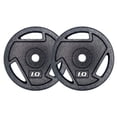 thumbnail image 5 of HAJEX Standard Tri Grip Cast Iron Weight Plates Set 1 inch - 70LB Set - (2.5LB, 5LB, & 10LB), 5 of 5