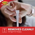 thumbnail image 2 of Command General Purpose Utility Hooks, Large, White, 3 Hooks, 6 Adhesive Strips, 2 of 6