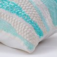 thumbnail image 3 of The HomeCentric Cushion Cover For Couch Pillow Covers Decorative Pillow Covers Pack of 2 18x18 inch (45x45 cm) Blue Silk Throw Pillow Covers Handmade Pillow Covers Style Abstract - Freezed In Time, 3 of 3