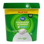 Great Value Automatic Dishwasher Detergent Pacs