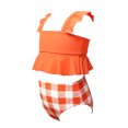 thumbnail image 3 of LSLJS Toddler Baby Kids Girls Ruffles Print Two Piece Swimsuit Bathing Beach Swimwear, Baby Swimwear, 3 of 9