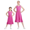 thumbnail image 3 of George Girls' Crinkled Racerback Dress, 3 of 6