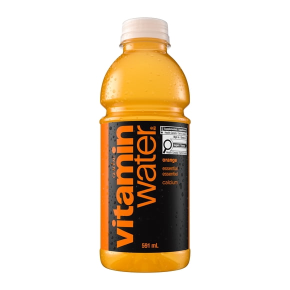 vitaminwater Essential Orange Nutrient Enhanced Water Beverage, 591 mL Bottle