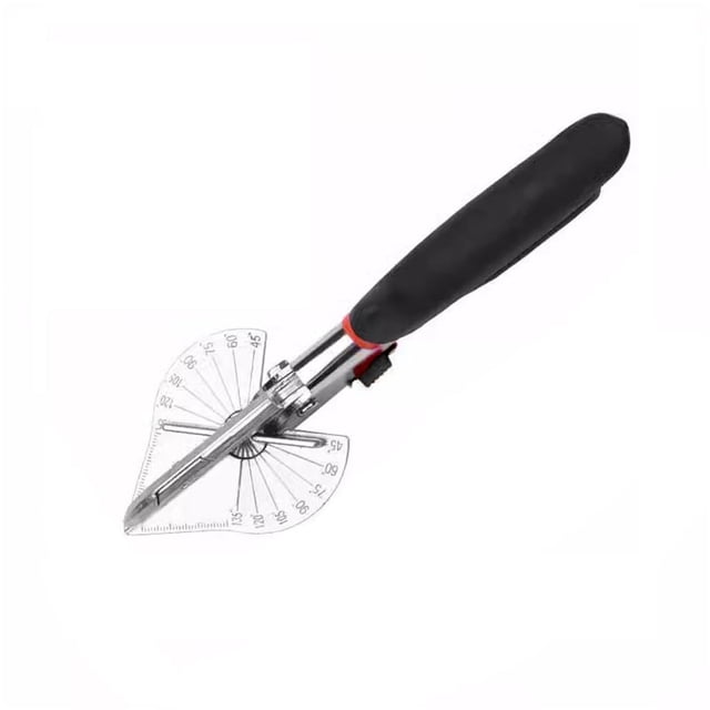 weibbin Miter Shears 45-135 Degree Multi-angle Scissors – Precision Angle Cutter for Molding, Shoe Molding, Quarter Round, PVC, Wood Trim, MDF, Heavy-Duty Multi-Angle Cutting Tool
