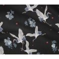 thumbnail image 4 of oneOone Cotton Flex Fabric Dot|Floral & Stork Bird Print Fabric BTY 40 Inch Wide, 4 of 4