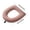 Pink_base650, variante sur Housse de Siège de Toilette en Molleton Peluche, Coussin Épais et Chaud avec Fermeture Éclair pour un Retrait Facile et le Confort Hivernal