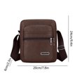 thumbnail image 3 of EGNMCR Multi Layer Storage Shoulder Rucksacks Texture Business Travel Crossbody Bag Large Capacity Commuting Handbag Men's Rucksacks shoulder rucksack, 3 of 6