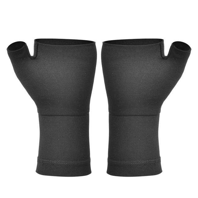 Hand Guard Gloves, Soft Wrist Guard Gloves Non Deform Comfortable 2Pcs For Strong Support M