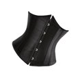 thumbnail image 4 of facefd Corset Gainant à Lacets pour Femmes 5TG Noir, 4 of 9