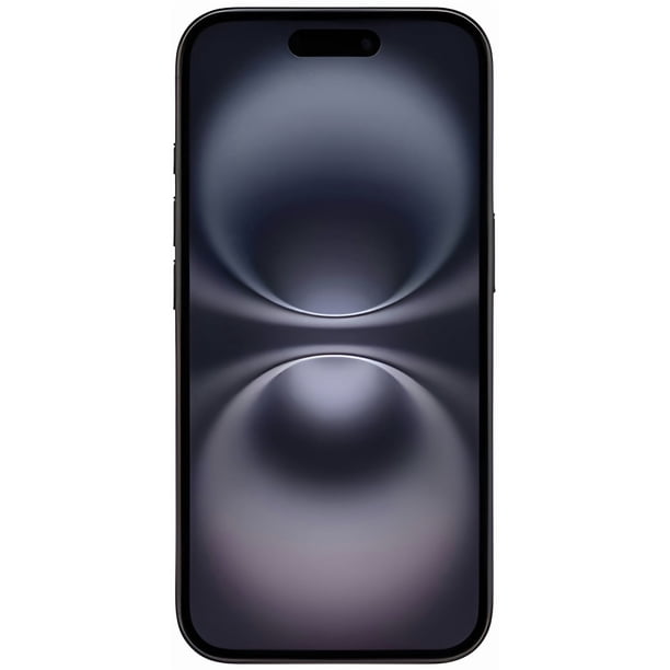Refurbished Apple iPhone 16 - 128GB – Black – 48MP Dual Rear