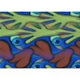 thumbnail image 1 of Ahgly Company Tapis Rectangulaire Lavable en Machine Intérieur Transitionnel Vert Cr, 2 Pieds x 3 Pieds, 1 of 7