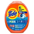 thumbnail image 3 of Tide PODS Détergent à Lessive en Capsules, 3 en 1 Détachant, Anti-Odeurs, Protecteur de la Couleur, compatible HE, Parfum Original, 112 Capsules, 3 of 24