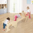 thumbnail image 2 of Gymax Jouets d'Escalade Intérieurs 7-en-1 pour Tout-Petits avec Rampe Réversible, Berceuse Otarie, 2 of 10