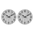 thumbnail image 3 of mmirethe Unique Style Round Wall Clock Timeless For Any Space Durable Construction Decorative Wall Clock As Shown type 3 2Set, 3 of 6