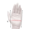 thumbnail image 3 of Gloves for Use High‑Performance Nitrile Exam Gloves Powder-Free Clean Disposable White 100 Count Heavy Duty Comfortable Fit 100PCS, 3 of 8