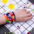 thumbnail image 2 of TFixol Bead Bracelet Making Kit, Bead Friendship Bracelets Kit with Pony Beads Letter Beads Charm Beads and Elastic String for Jewelry Making and Jewelry Making DIY Crafts, 2 of 7