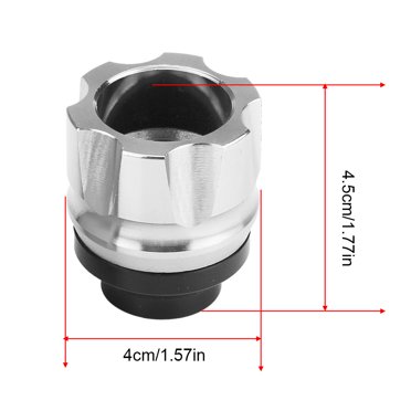 2Pcs Motorcycle Front Fork Sliders,Universal Aluminum Alloy CNC Motorcycle Front Fork AntiCollision Slider Protector