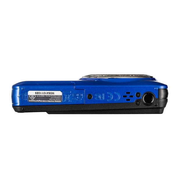 Kodak Pixpro FZ55 Digital Camera (Blue) Bundle Including: 128 GB